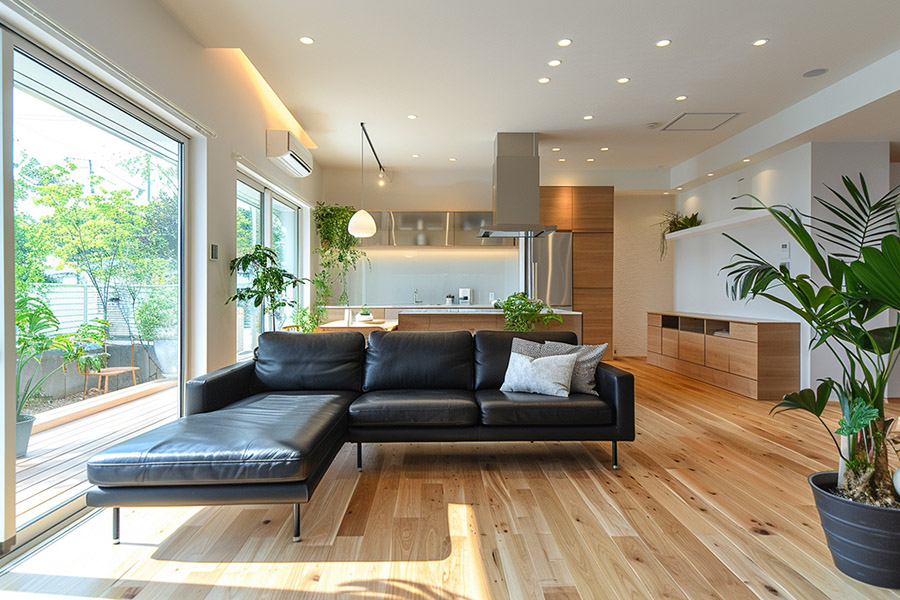 天井クロス張替え／天井塗装