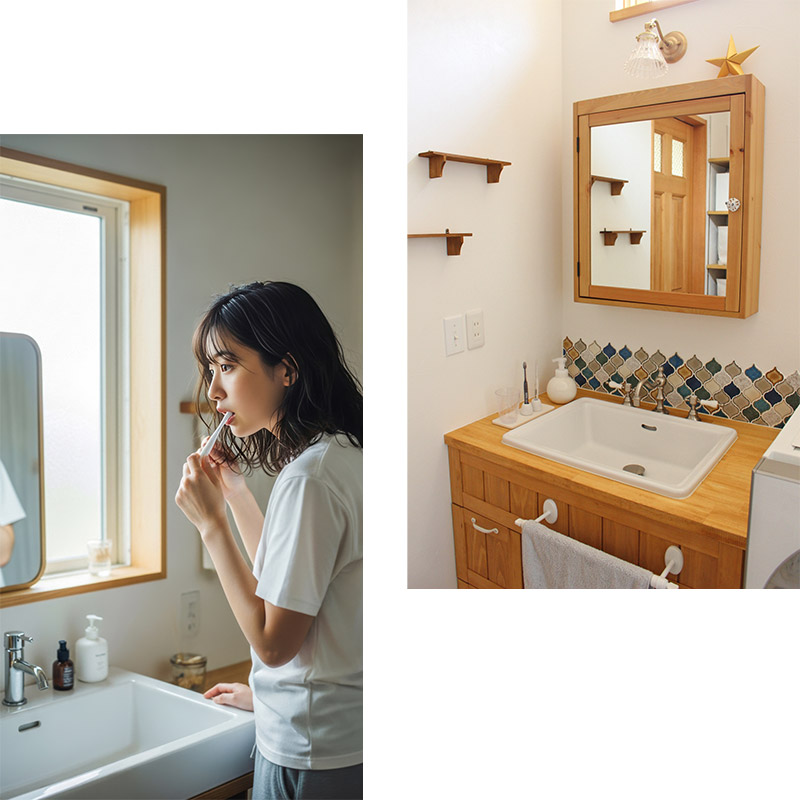 職人本舗の洗面所リフォームごあいさつ